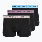Bokserki męskie Nike Cotton Stretch Trunk 3 pack charcoal heather
