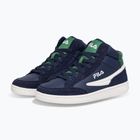 Buty dziecięce FILA Crew Mid fila navy/verdant green