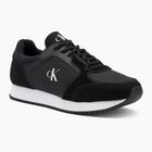 Buty damskie Calvin Klein YW0YW01644 Runner Laceup Sock Mg Nylon Mix black