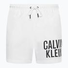 Szorty kąpielowe męskie Calvin Klein Medium Drawstring white