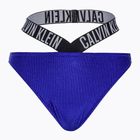 Dół od stroju kąpielowego Calvin Klein High Leg Cheeky Bikini midnight lagoon