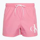 Szorty kąpielowe męskie Calvin Klein Short Drawstring sachet pink