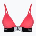 Góra od stroju kąpielowego Calvin Klein Fixed Triangle-RP calypso coral