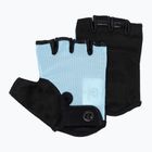 Rękawiczki rowerowe damskie Rogelli Core W light blue