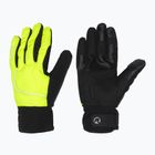 Rękawiczki rowerowe męskie Rogelli Essential Winter Waterproop fluor yellow