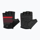 Rękawiczki rowerowe męskie Rogelli Hero II black/red/bordeaux