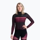Longsleeve rowerowy damski Rogelli Impress II bordeaux/coral
