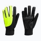 Rękawiczki rowerowe męskie Rogelli Core II Winter Windproof fluor