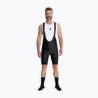 Spodenki rowerowe męskie Rogelli Fast Bib Short black