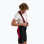 Spodenki rowerowe męskie Rogelli Core Bib Short black/red