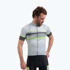 Koszulka rowerowa męska Rogelli Hero II grey/lime