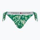 Dół od stroju kąpielowego Tommy Hilfiger Cheeky Side Tie Bikini Print vintage tropical olympic green