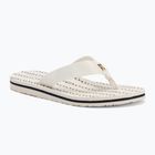 Japonki damskie Tommy Hilfiger Chain Print Beach Sandal ivory