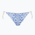 Dół od stroju kąpielowego Tommy Hilfiger Cheeky String Side Tie Print floral stripe blue spell
