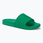 Klapki damskie Tommy Hilfiger Monogram Pool Slide olympic green