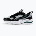 Buty dziecięce FILA Madrun black/posy green