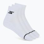 Skarpety męskie SKECHERS 1/2 Terry Qtr Crew 3 pary white traditional