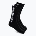 Skarpety SKECHERS Terry Crew 1/2 3 pack black