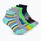 Skarpety dziecięce SKECHERS Non Terry High Qtr Crew 6 par grey/grey