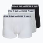 Bokserki męskie KARL LAGERFELD Logo Trunk 3 pary multicolor