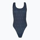 Strój kapielowy jednoczęściowy damski Tommy Hilfiger One Piece Print (Ext) flag chain dark night navy