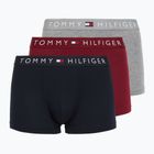 Bokserki męskie Tommy Hilfiger UM0UM03521 3 pary desert sky/mid grey heather/red