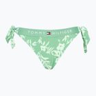 Dół od stroju kąpielowego Tommy Hilfiger Cheeky Side Tie Bikini Print floral tropic aop fort green
