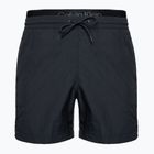 Szorty kąpielowe męskie Calvin Klein KM0KM01081 Medium Double Waistband black