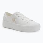 Trampki damskie Calvin Klein YW0YW01763 Vulc Flatform Low Cv MG triple bright white