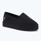 Buty damskie Calvin Klein Flatform Espadrille Mg/Hdw triple black