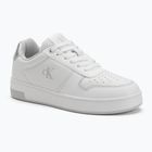 Buty damskie Calvin Klein YW0YW01765 Basket Cupsole Low Mg bright white/silver