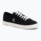 Trampki męskie Calvin Klein YM0YM01209 3 Ess Vulc Low Mg Canvas ck black/bright white