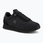 Buty męskie Calvin Klein YM0YM01217 Runner Sock Laceup Mg Canvas triple black