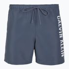 Szorty kąpielowe męskie Calvin Klein KM0KM01092 Intense Power Medium Drawstring grisaille