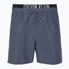 Szorty kąpielowe męskie Calvin Klein KM0KM01093 Intense Power Medium Double WB grisaille