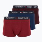 Bokserki Tommy Hilfiger UM0UM03180 Trunk 3 pary deep burgundy/purple navy/deep rouge heather