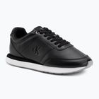 Buty damskie Calvin Klein YW0YW01942 Retro Runner Lace Up Leather MG black/formal gray