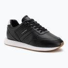 Buty męskie Calvin Klein YM0YM01381 Retro Runner Leather Tape black/bright white/gum