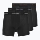 Bokserki Calvin Klein LV00NB4394 Brief 3 pary black/chalk logo/black/currie
