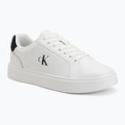 Buty męskie Calvin Klein YM0YM01435 Classic Cupsole Laceup Leather bright white/navy