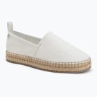 Espadryle damskie Calvin Klein HW0HW02931 Oblique Canvas off white
