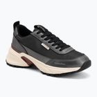Buty damskie Calvin Klein HW0HW02999 Hike Runner Organza Met Leather gun metal/bordeaux