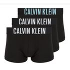 Bokserki męskie Calvin Klein 000NB3608A Trunk 3 pary black w/ harbor mist logo/ black w