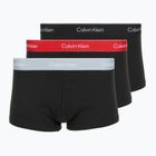 Bokserki Calvin Klein LV00NB4389 Low Rise Trunk 3 pary black/adrenaline rush/white/black