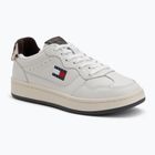 Buty damskie Tommy Hilfiger Archive 98 Calf Hair Tab ecru/dark coffe