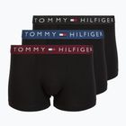 Bokserki męskie Tommy Hilfiger Trunk WB 3 pary deep regatta/black/bluee jean