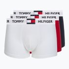 Bokserki męskie Tommy Hilfiger Trunk medium red/white/navy blue