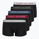 Bokserki Tommy Hilfiger Trunk WB 5 par pale pnk/antique slvr/ruby jewel/aegean sea/blk
