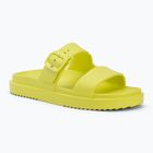 Klapki damskie Tommy Hilfiger Light Double Strap lime zing