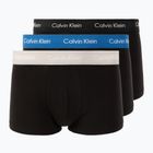Bokserki męskie Calvin Klein 0000U2664G Low Rise Trunk 3 pary black/classic blue/black
